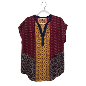 Daniel rainn Boho patchwork blouse